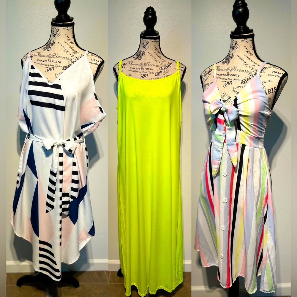 3 for 1 Deal, never worn beach dresses